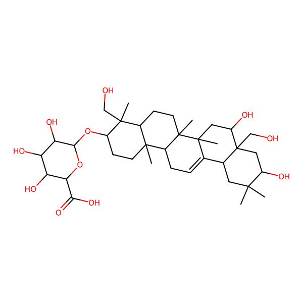 2D Structure of Gymnemic acid VII