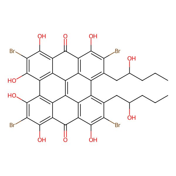 2D Structure of Gymnochrome F