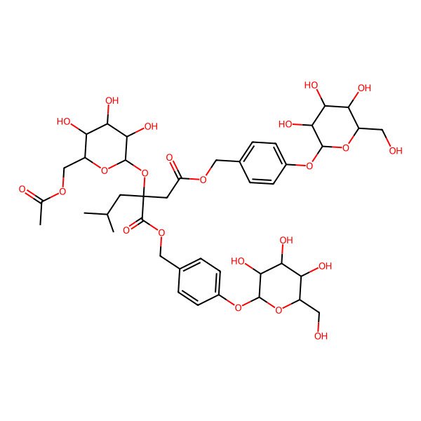 2D Structure of Gymnoside III 2D Structure of Gymnoside III