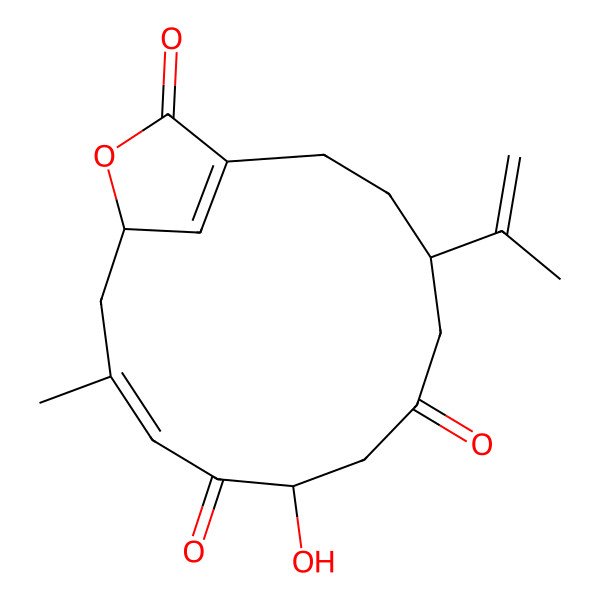 2D Structure of Gyrosanolide D