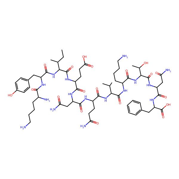 2D Structure of H-DL-Lys-DL-Tyr-DL-xiIle-DL-Glu-DL-Asn-DL-Gln-DL-Val-DL-Lys-DL-xiThr-DL-Asn-DL-Phe-OH