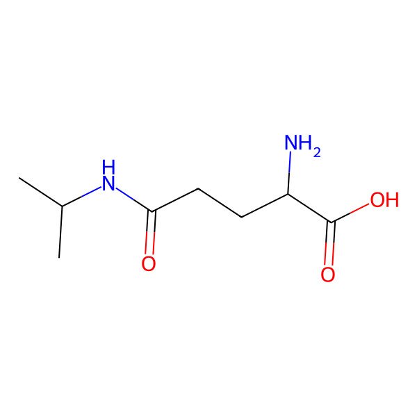 2D Structure of H-Gln(isopropyl)-OH