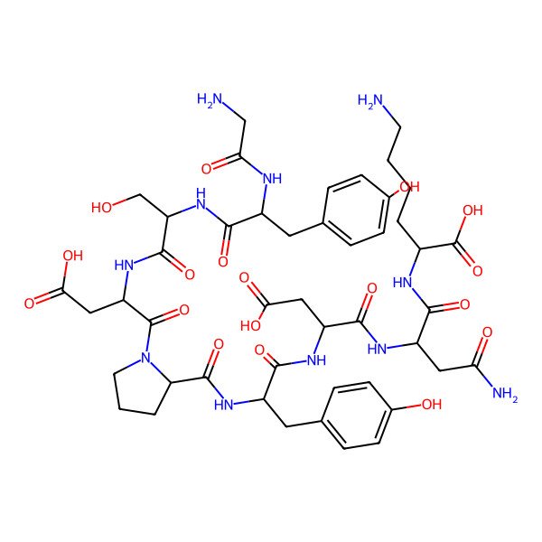 2D Structure of H-Gly-DL-Tyr-DL-Ser-DL-Asp-DL-Pro-DL-Tyr-DL-Asp-DL-Asn-DL-Lys-OH