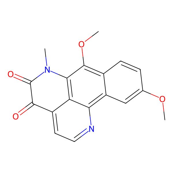 2D Structure of Hadranthine A