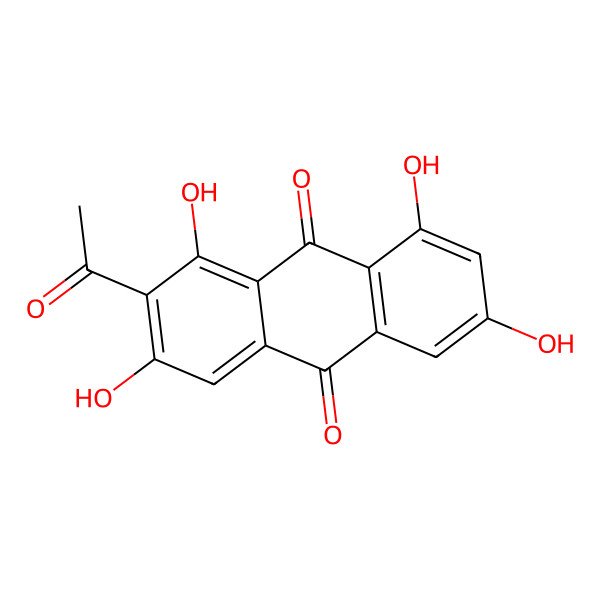 2D Structure of Haematommone