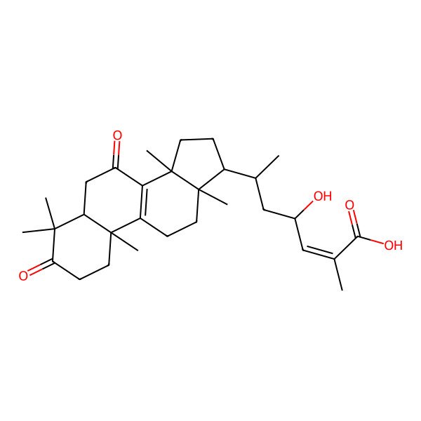 2D Structure of hainanic acid A