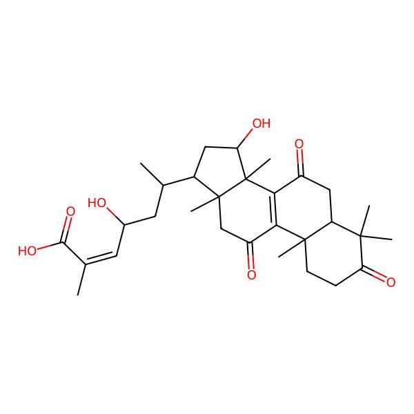 2D Structure of Hainanic acid B