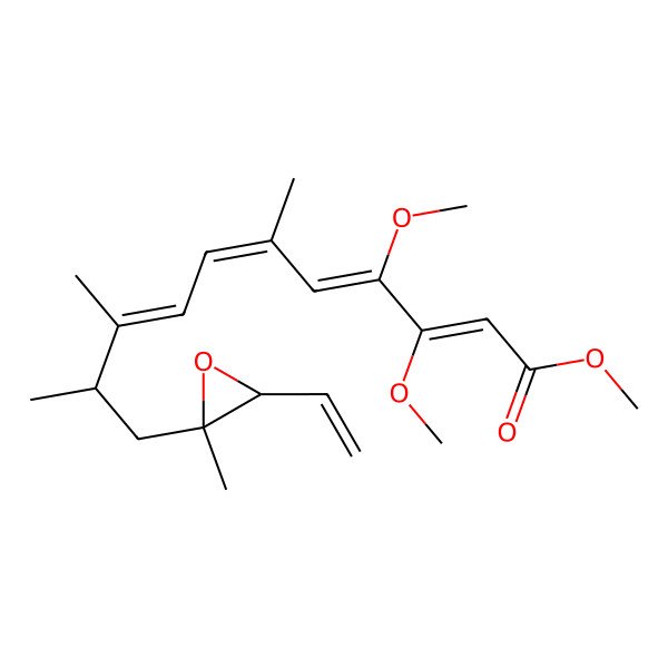 2D Structure of Haliangicin C