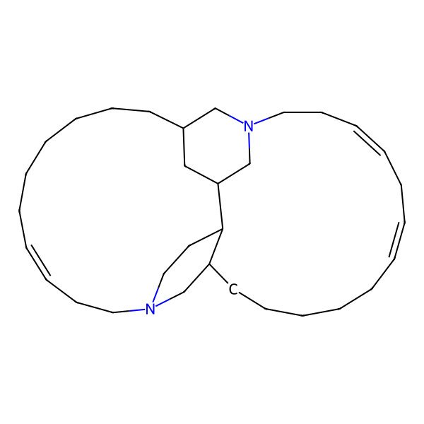 2D Structure of Haliclonacyclamine F