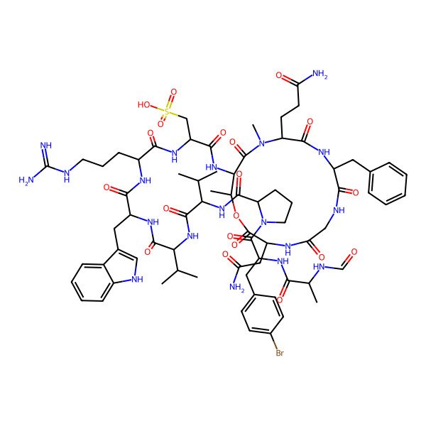 2D Structure of Halicylindramide D