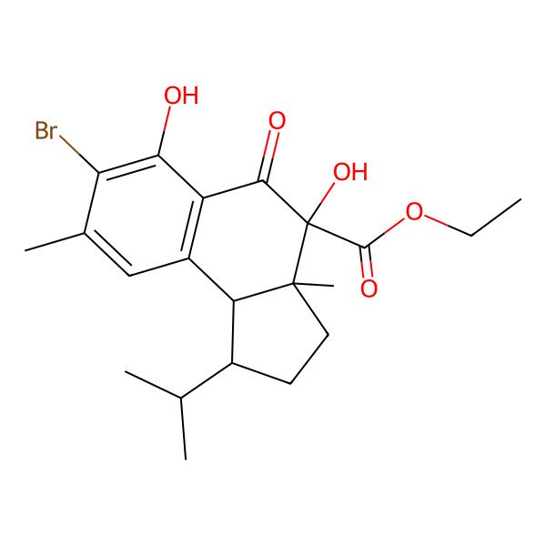 2D Structure of Hamigeran A ethyl ester