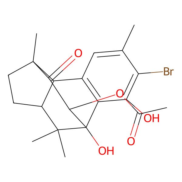 2D Structure of Hamigeran F