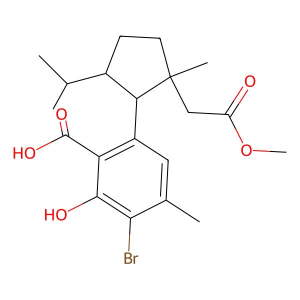 2D Structure of Hamigeran L 11-O-methyl ester