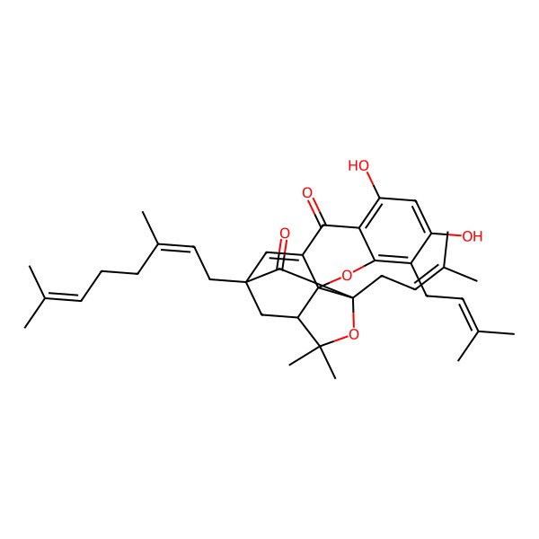 2D Structure of Hanburin