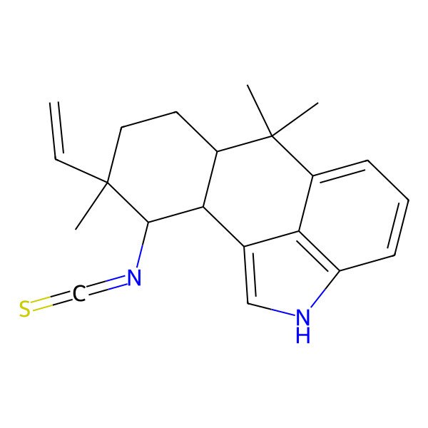 2D Structure of Hapalindole M