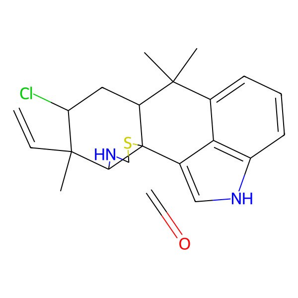 2D Structure of Hapalindole T