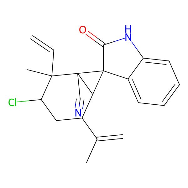 2D Structure of Hapalindolinone A