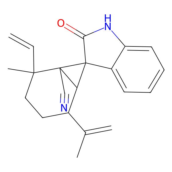 2D Structure of Hapalindolinone B