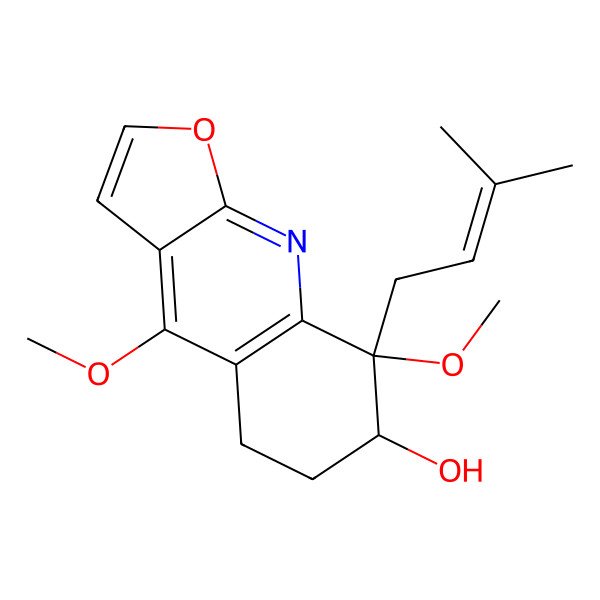 2D Structure of Haplophyllidine 2D Structure of Haplophyllidine