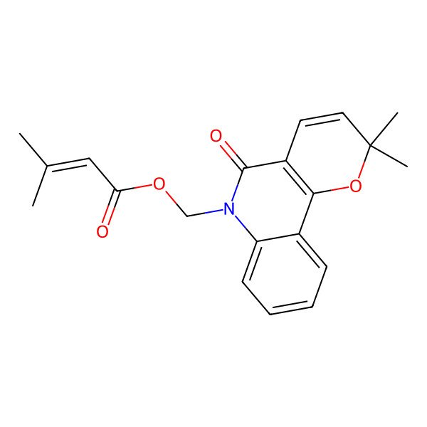 2D Structure of Haplophylline 2D Structure of Haplophylline