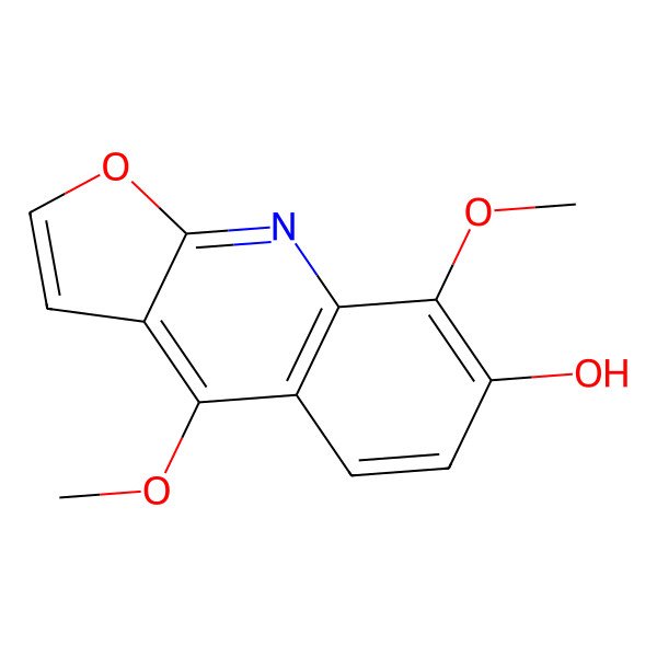 2D Structure of Haplopine 2D Structure of Haplopine
