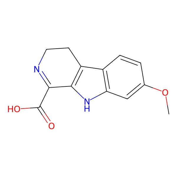 2D Structure of Harmalinic acid