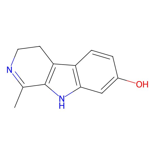 2D Structure of Harmalol