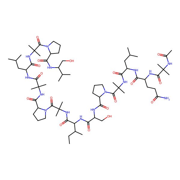 2D Structure of Harzianin PCu 4