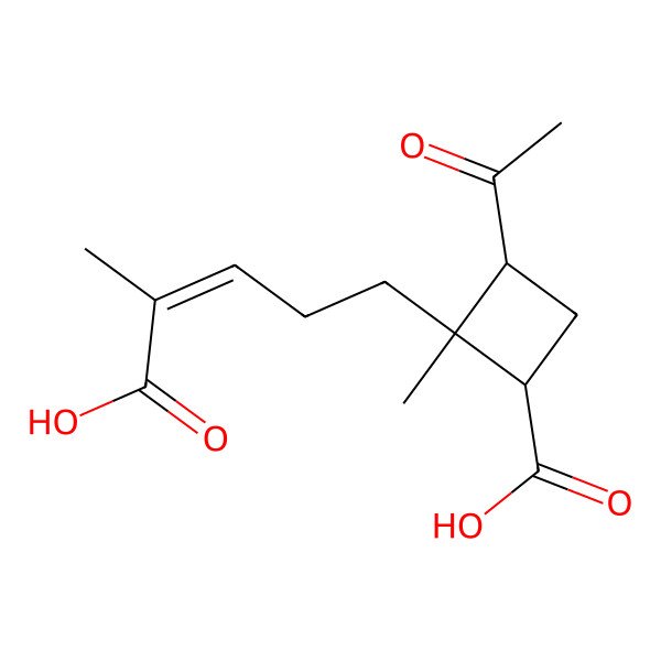 2D Structure of Harzianoic acid A