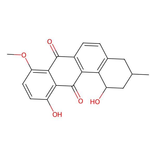 2D Structure of Hatomarubigin C
