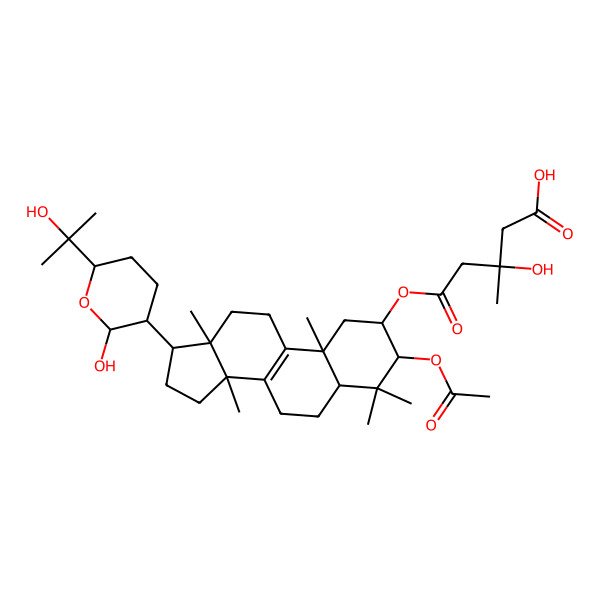 2D Structure of Hebelomic acid E
