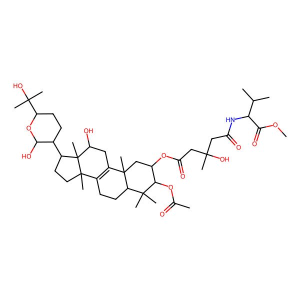 2D Structure of Hebelomic acid H