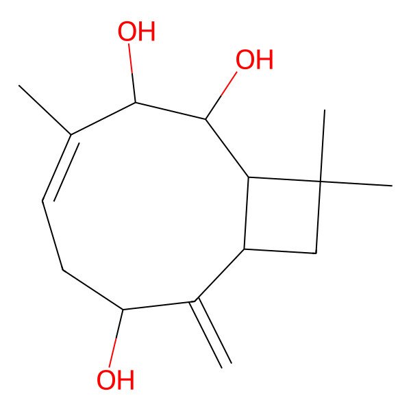 2D Structure of Hebelophyllene B