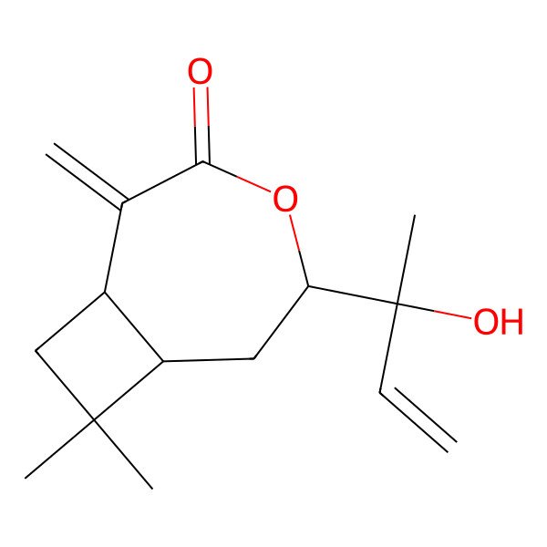 2D Structure of Hebelophyllene H