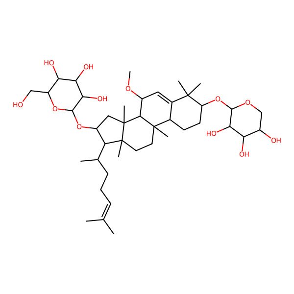 2D Structure of Hebevinoside X