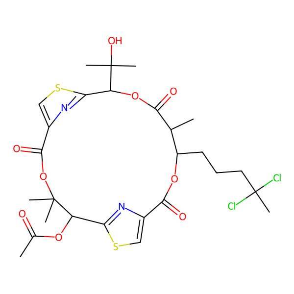 2D Structure of Hectochlorin