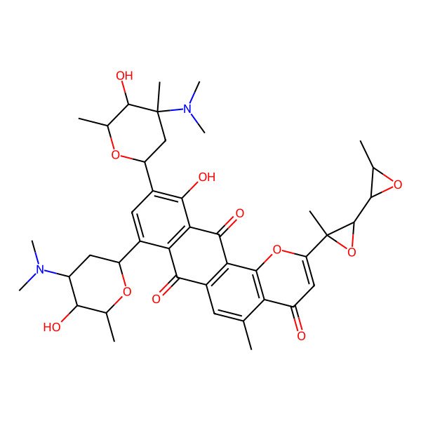 2D Structure of Hedamycin