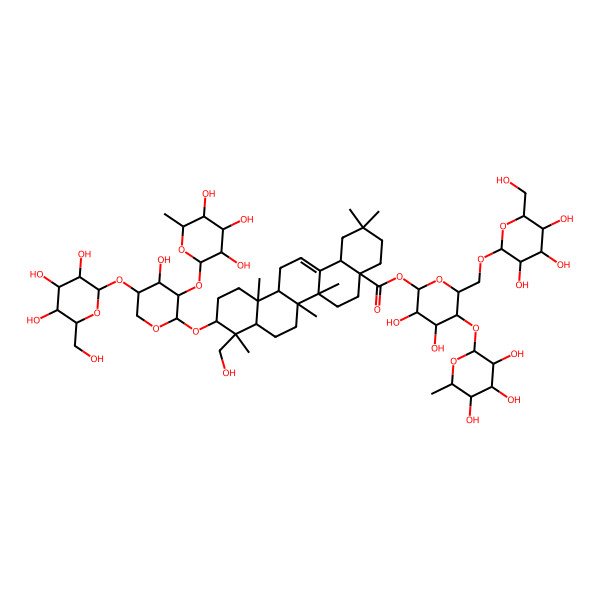 2D Structure of Hederacholichiside F 2D Structure of Hederacholichiside F