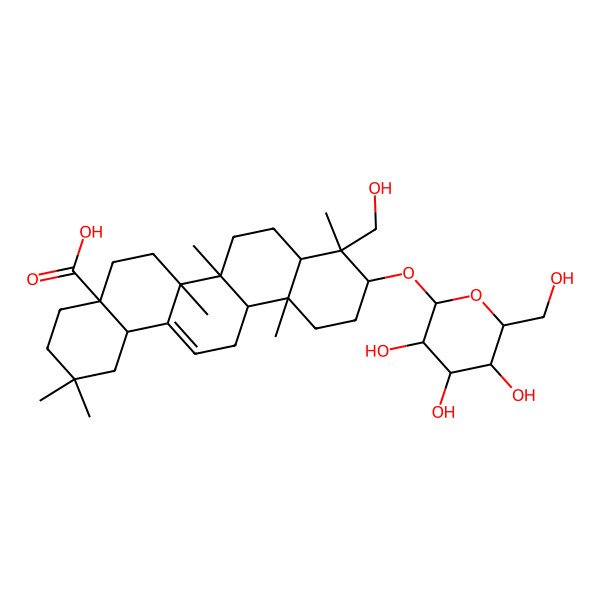 2D Structure of Hederoside B