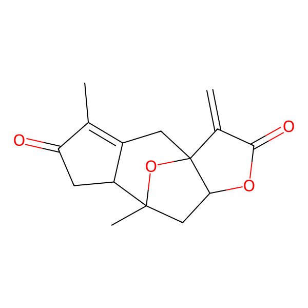 2D Structure of Hedyosumin A