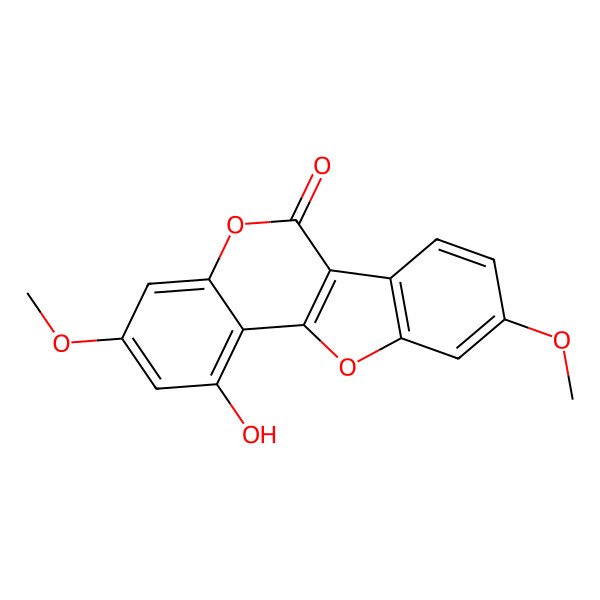 2D Structure of Hedysarimcoumestan A