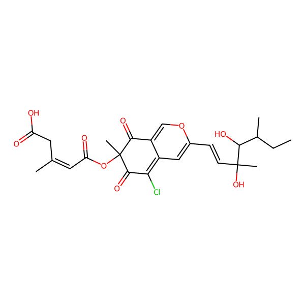 2D Structure of Helicusin E