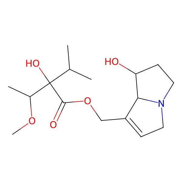 2D Structure of Heliotrine