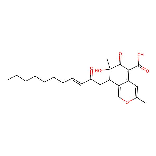 2D Structure of Helotialin A