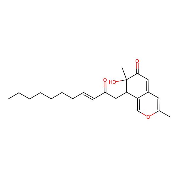 2D Structure of Helotialin B