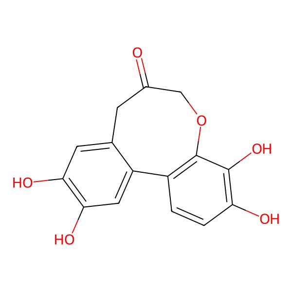 2D Structure of Hematoxylol