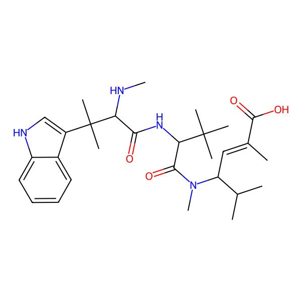 2D Structure of Hemiasterlin A