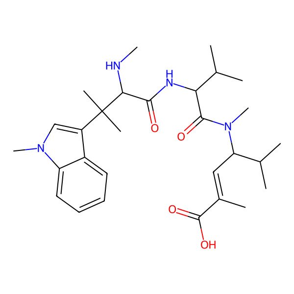2D Structure of Hemiasterlin C