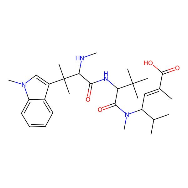 2D Structure of Hemiasterlin