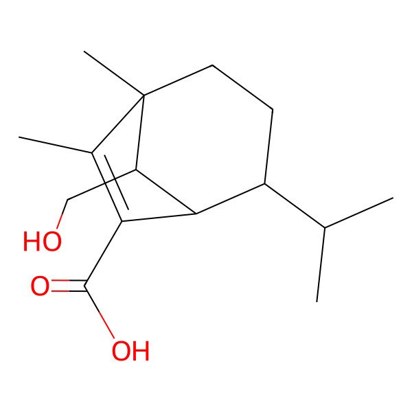 2D Structure of Helminthosporic acid